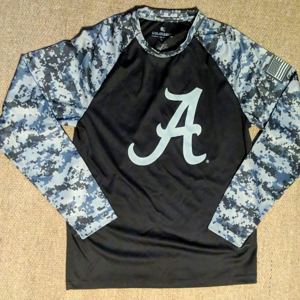 Men's colosseum OHT Alabama long sleeve DRI fit t-shirt